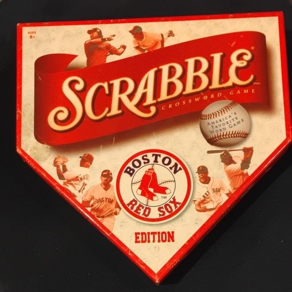 Hasbro Other - Hasbro Red and White Boston Red Sox Scrabble